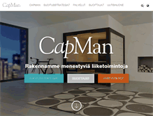 Tablet Screenshot of capman.fi